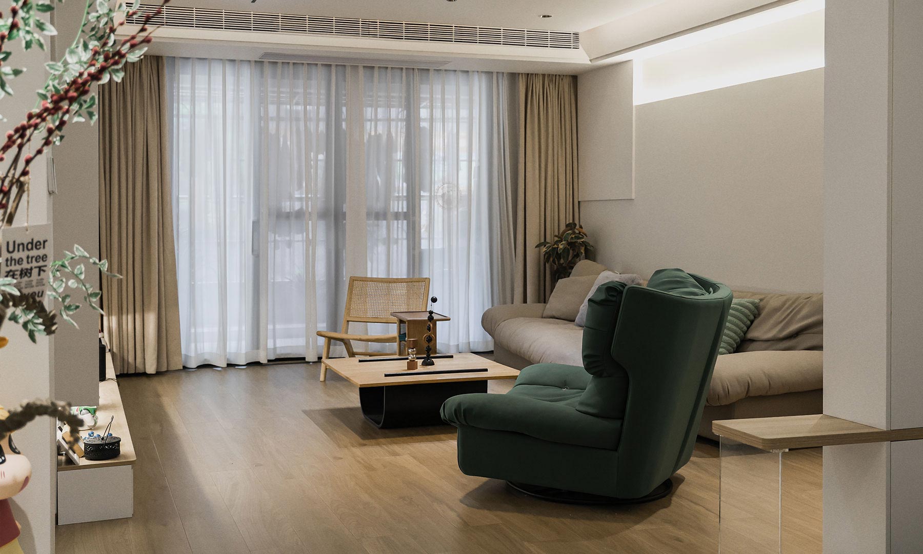 127㎡质感住宅,构筑温暖清新之家